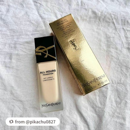 オールアワーズ リキッド/YVES SAINT LAURENT BEAUTE/リキッドファンデーションを使ったクチコミ(6枚目)