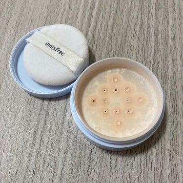 ノーセバム モイスチャーパウダー N/innisfree/ルースパウダーを使ったクチコミ（4枚目）