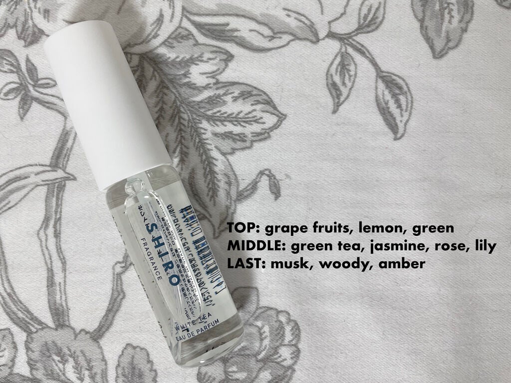 ホワイトティー オードパルファン/SHIRO/香水(レディース)を使ったクチコミ(2枚目)