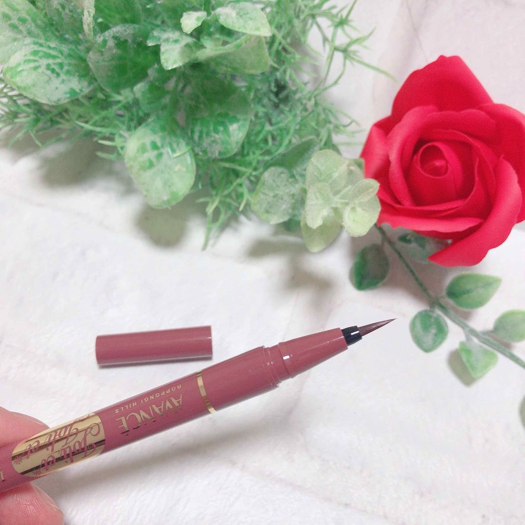 アヴァンセ ジョリ・エ ジョリ・エ リキッドアイライナー/アヴァンセ/リキッドアイライナーを使ったクチコミ(2枚目)