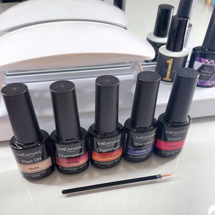 ジェルミーワン はがせるベース/ジェルミーワン/ジェルネイルを使ったクチコミ(5枚目)