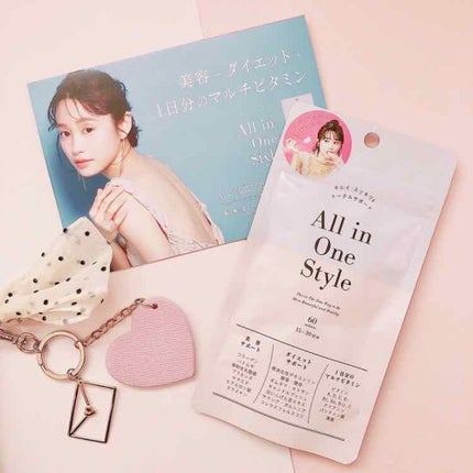 リブ・ラボラトリーズ オールインワンスタイルのクチコミ「☾·̩͙ ダイエット+美容+1日分のマルチビタミン
オールインワンスタイル(60粒)
スッ.....」(2枚目)