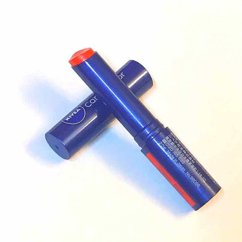 ニベア リッチケア&カラーリップ/ニベア/リップクリームを使ったクチコミ(1枚目)