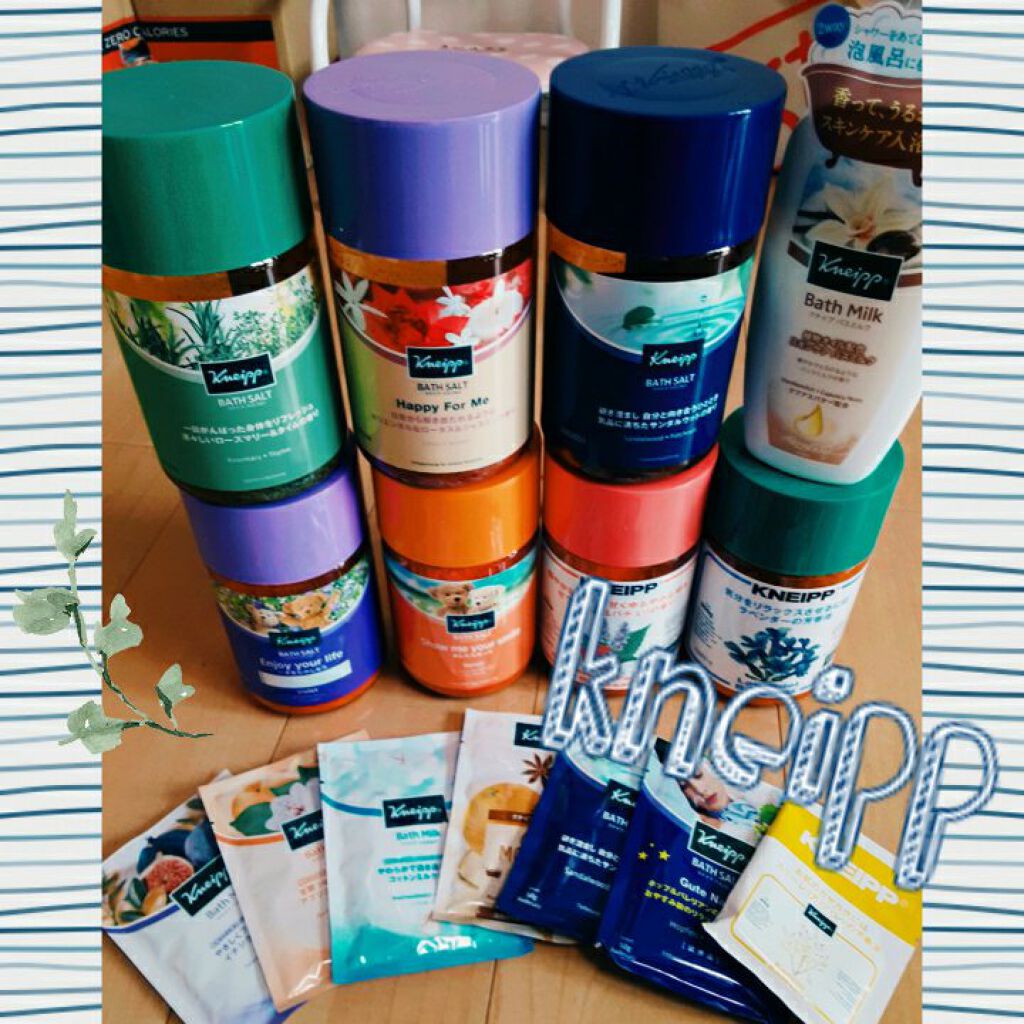 クナイプ バスソルト ゼラニウム&パチュリの香り/クナイプ/入浴剤を使ったクチコミ（1枚目）