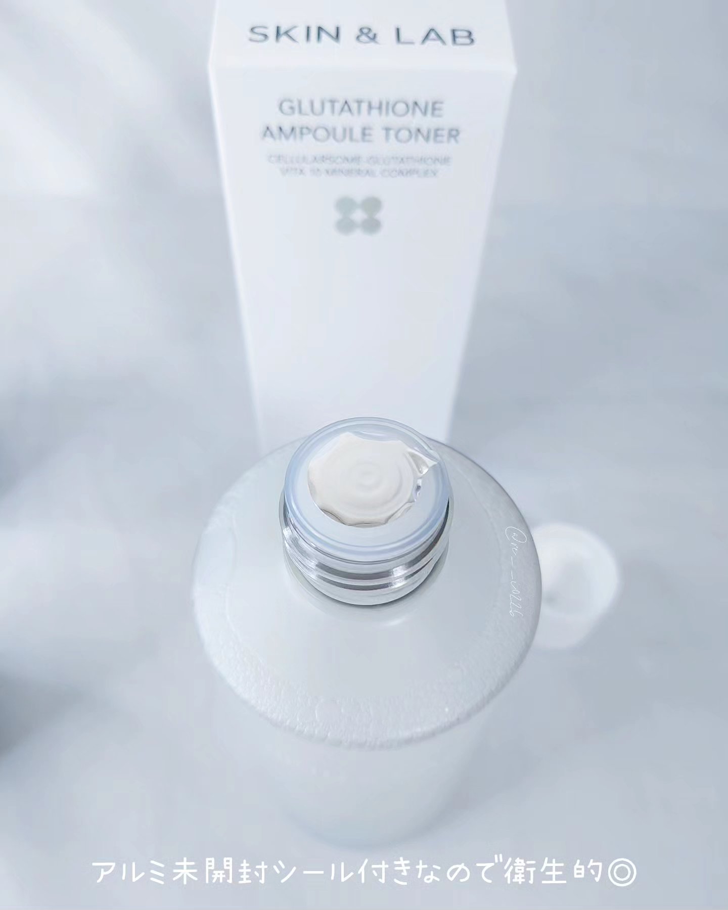 グルタチオンアンプルトナー/SKIN&LAB/化粧水を使ったクチコミ（2枚目）