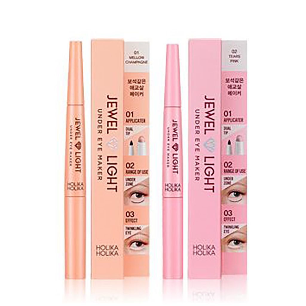 アジアのメイクとスキンケアブログ：スポンサーレビュー（Jolse）：Aegyosalft。HolikaHolika Jewell Light Under Maker＃01