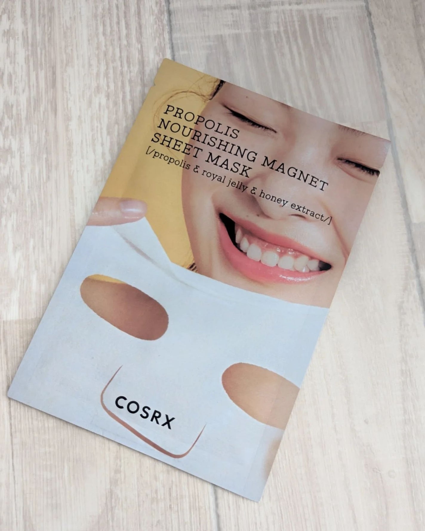 フルフィットプロポリスナリシングマグネットシートマスク /COSRX/シートマスク・パックを使ったクチコミ(5枚目)