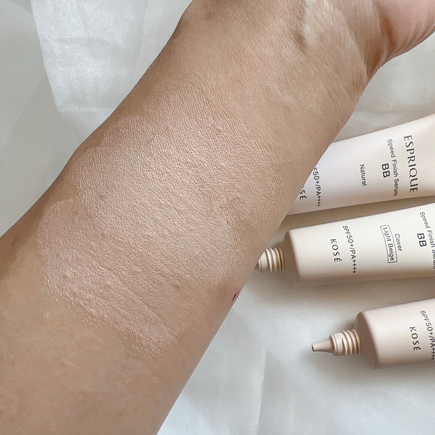 スピードフィニッシュ セラム BB ナチュラル/ESPRIQUE/BBクリームを使ったクチコミ(5枚目)