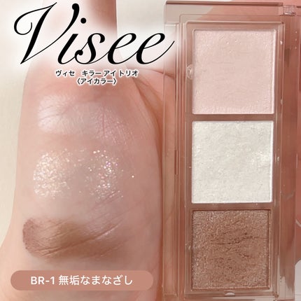 キラー アイ トリオ/Visée/アイシャドウパレットを使ったクチコミ(1枚目)