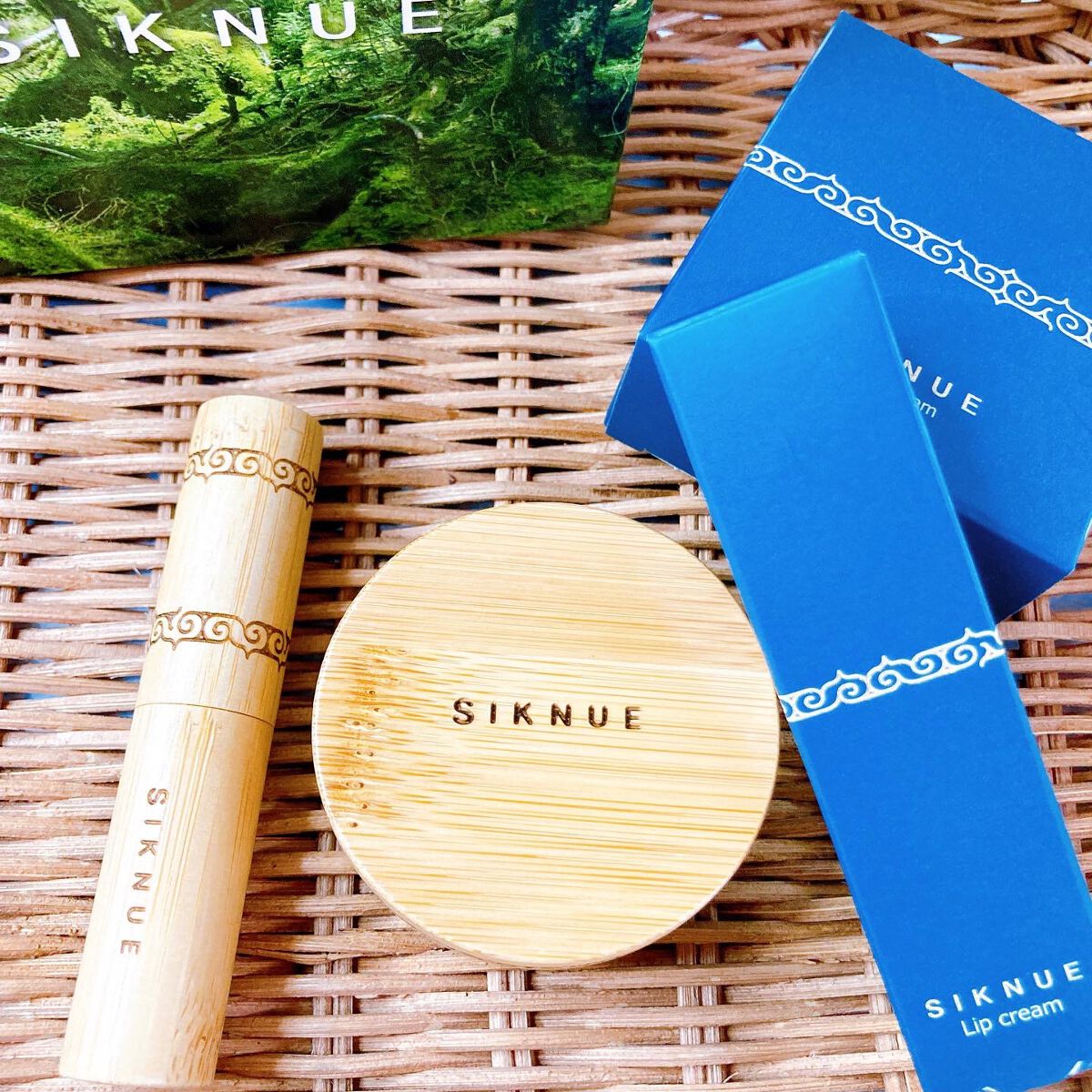 サーモンコラーゲン リップクリーム/SIKNUE/リップクリームを使ったクチコミ(1枚目)