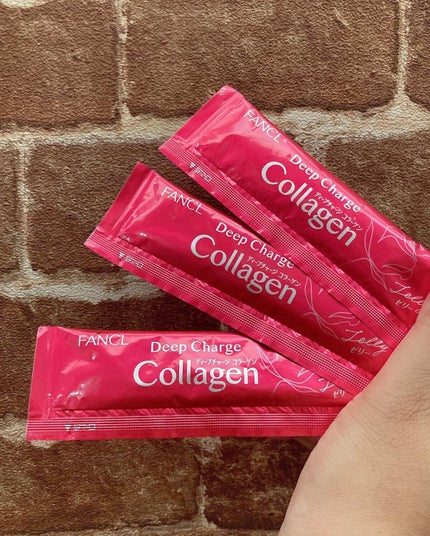 ディープチャージ コラーゲン スティックゼリー/ファンケル/美容サプリメントを使ったクチコミ(3枚目)