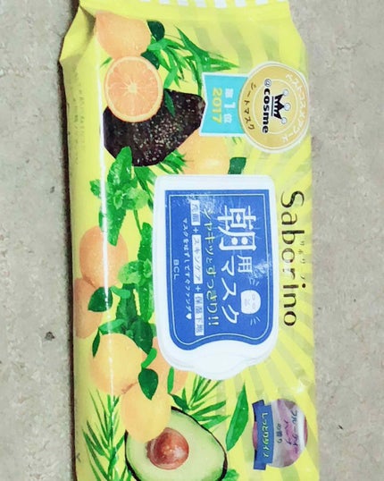 目ざまシート ひきしめタイプ/サボリーノ/シートマスク・パックを使ったクチコミ(1枚目)