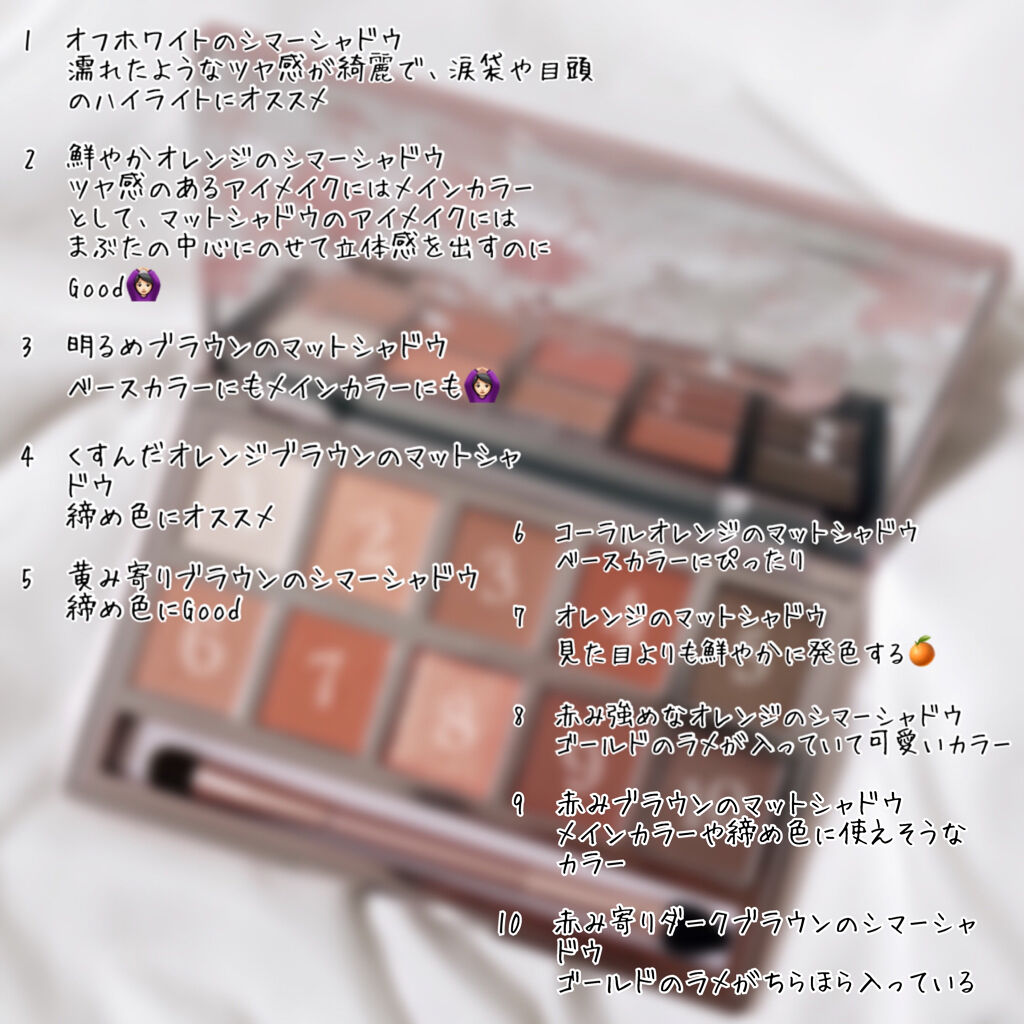 アイシャドウパレット 桜シリーズ/CARSLAN/アイシャドウパレットを使ったクチコミ（3枚目）