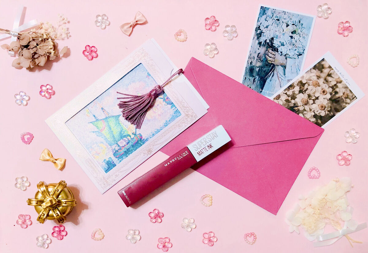 SPステイ マットインク 180/MAYBELLINE NEW YORK/口紅を使ったクチコミ（1枚目）