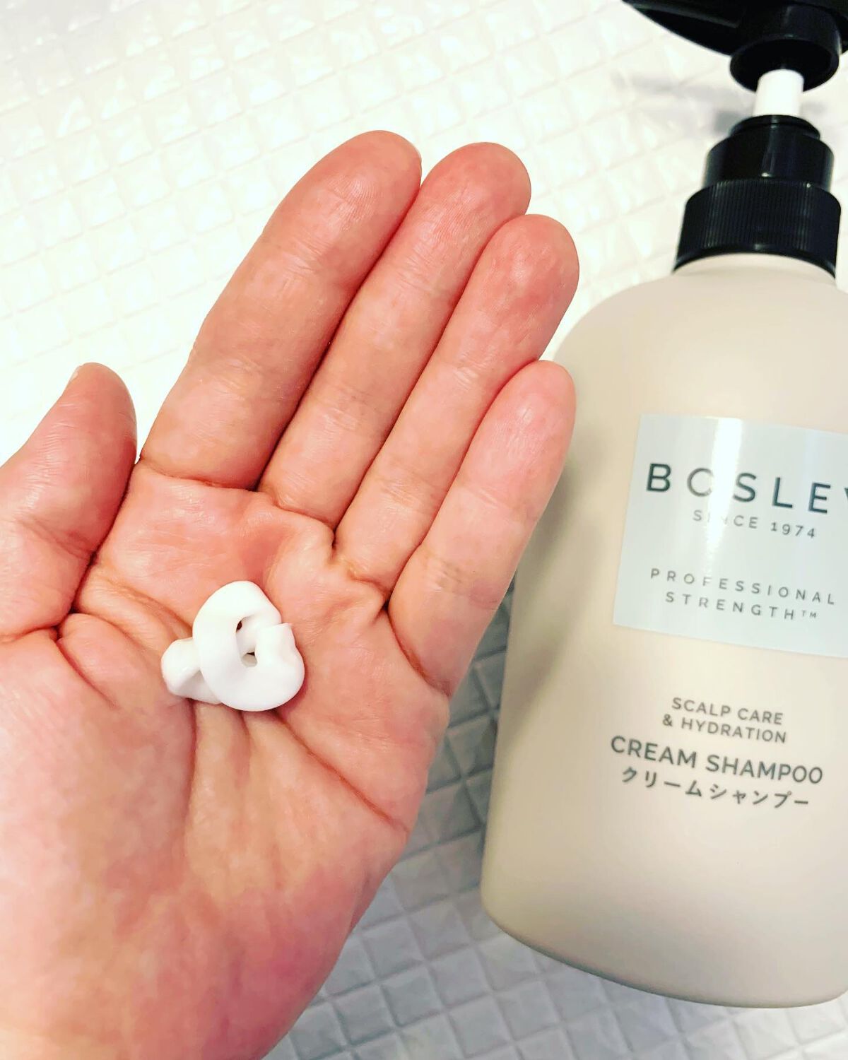 クリームシャンプー リラックスシトラスの香り/ボズレー/市販シャンプーを使ったクチコミ（2枚目）