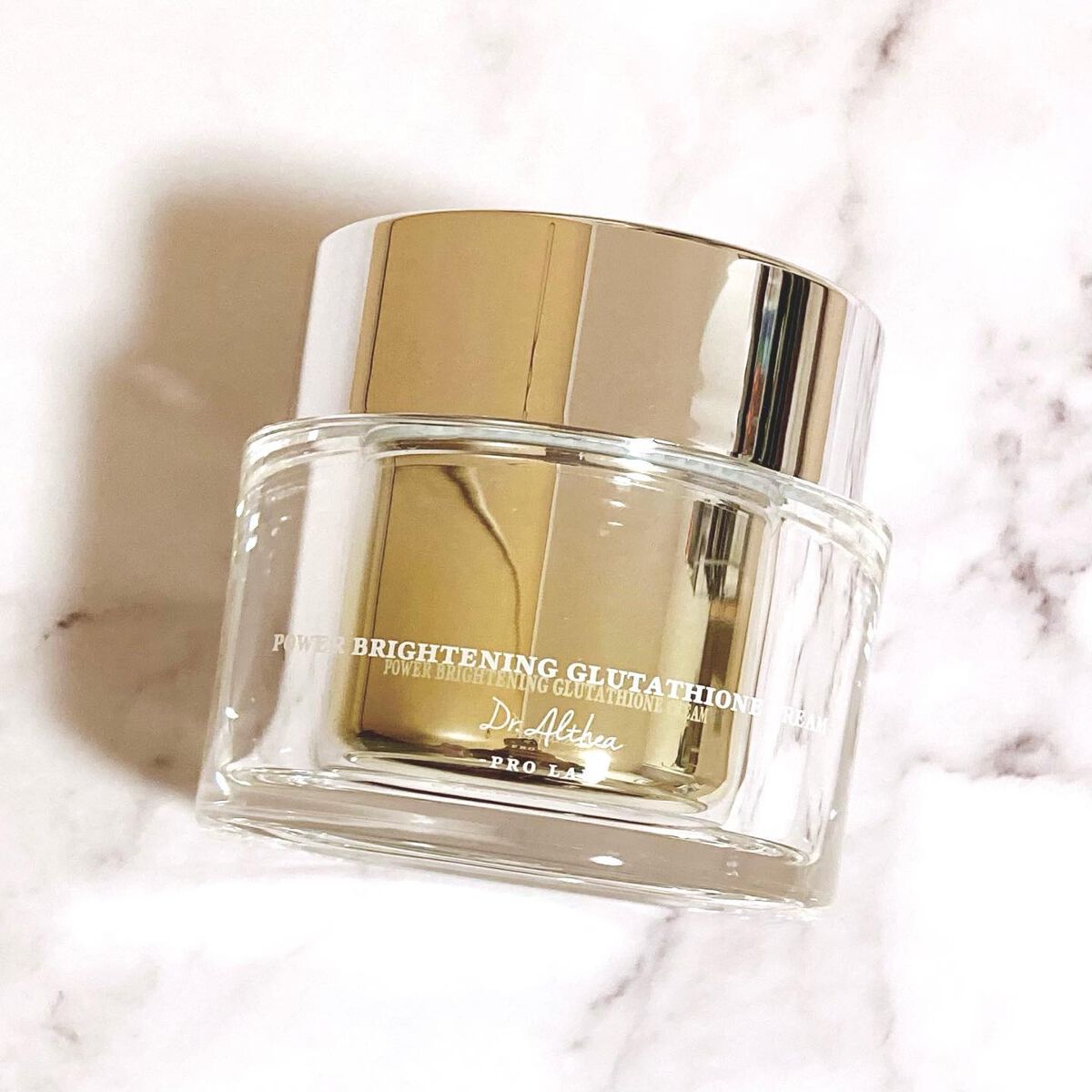 パワーブライトニング グルタチオンクリーム/Dr.Althea/フェイスクリームを使ったクチコミ(1枚目)