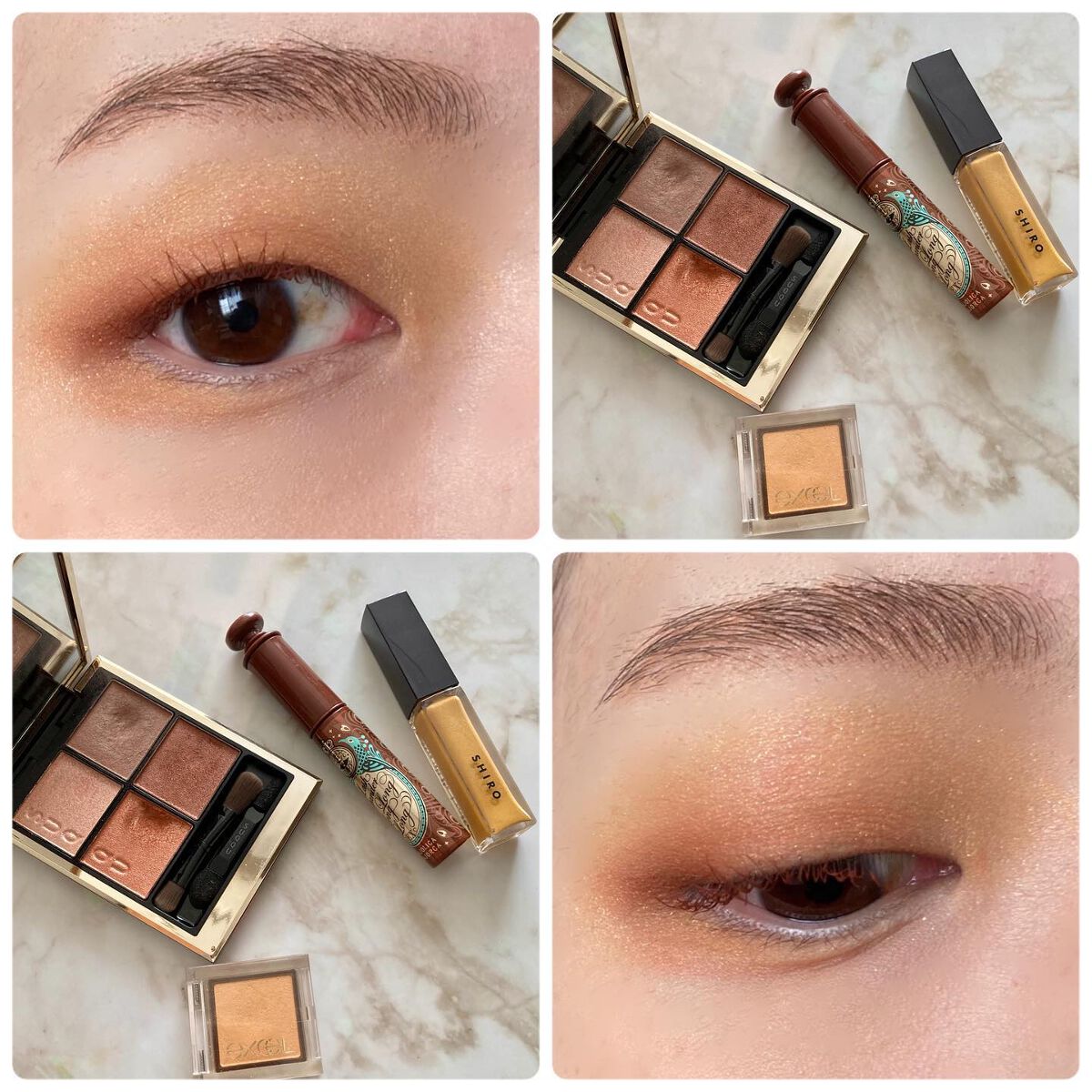 カレンデュラアイシャドウリキッド/SHIRO/リキッドアイシャドウを使ったクチコミ(1枚目)