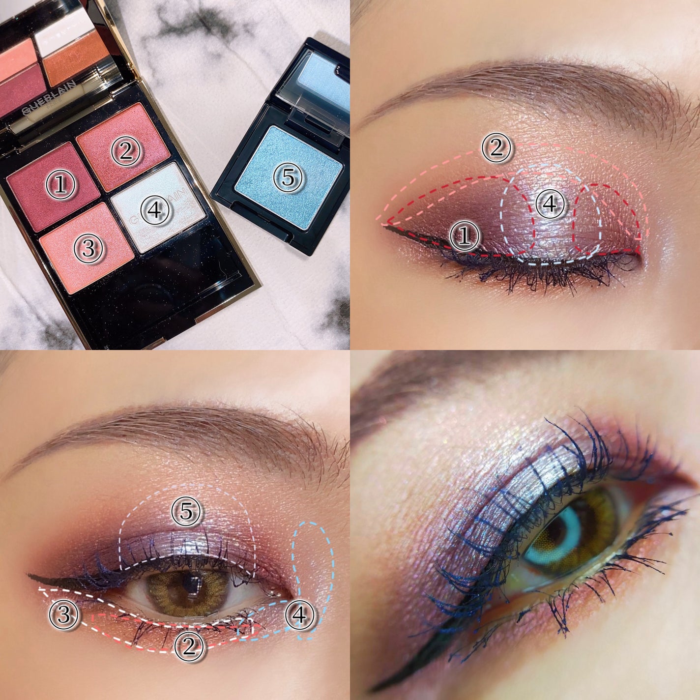 オンブル ジェ/GUERLAIN/アイシャドウパレットを使ったクチコミ(4枚目)