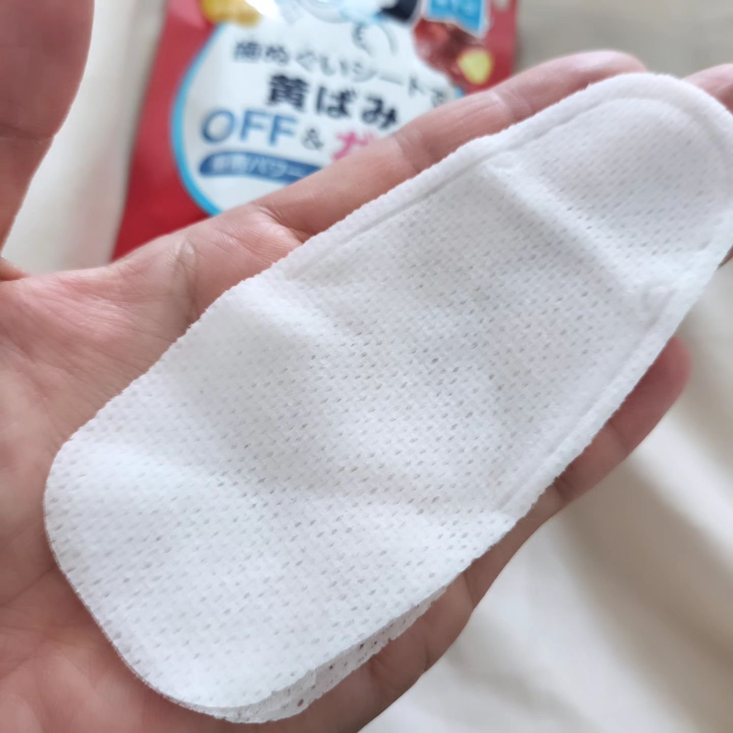 重曹歯ぬぐいシート/歯磨撫子/その他オーラルケアを使ったクチコミ（2枚目）