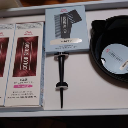 ウエラ カラースタジオ コームブラシ/ウエラ/ヘアコームを使ったクチコミ(2枚目)