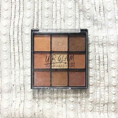 UR GLAM　BLOOMING EYE COLOR PALETTE/U R GLAM/パウダーアイシャドウを使ったクチコミ（1枚目）