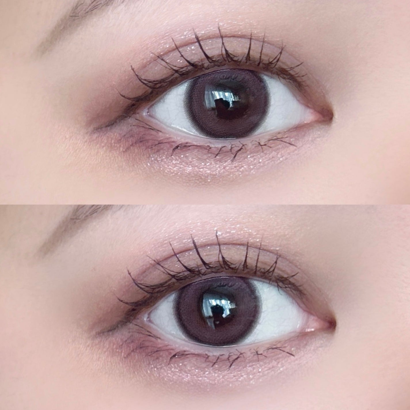 chiffon/meilly/ワンデー(1DAY)カラコンを使ったクチコミ(2枚目)