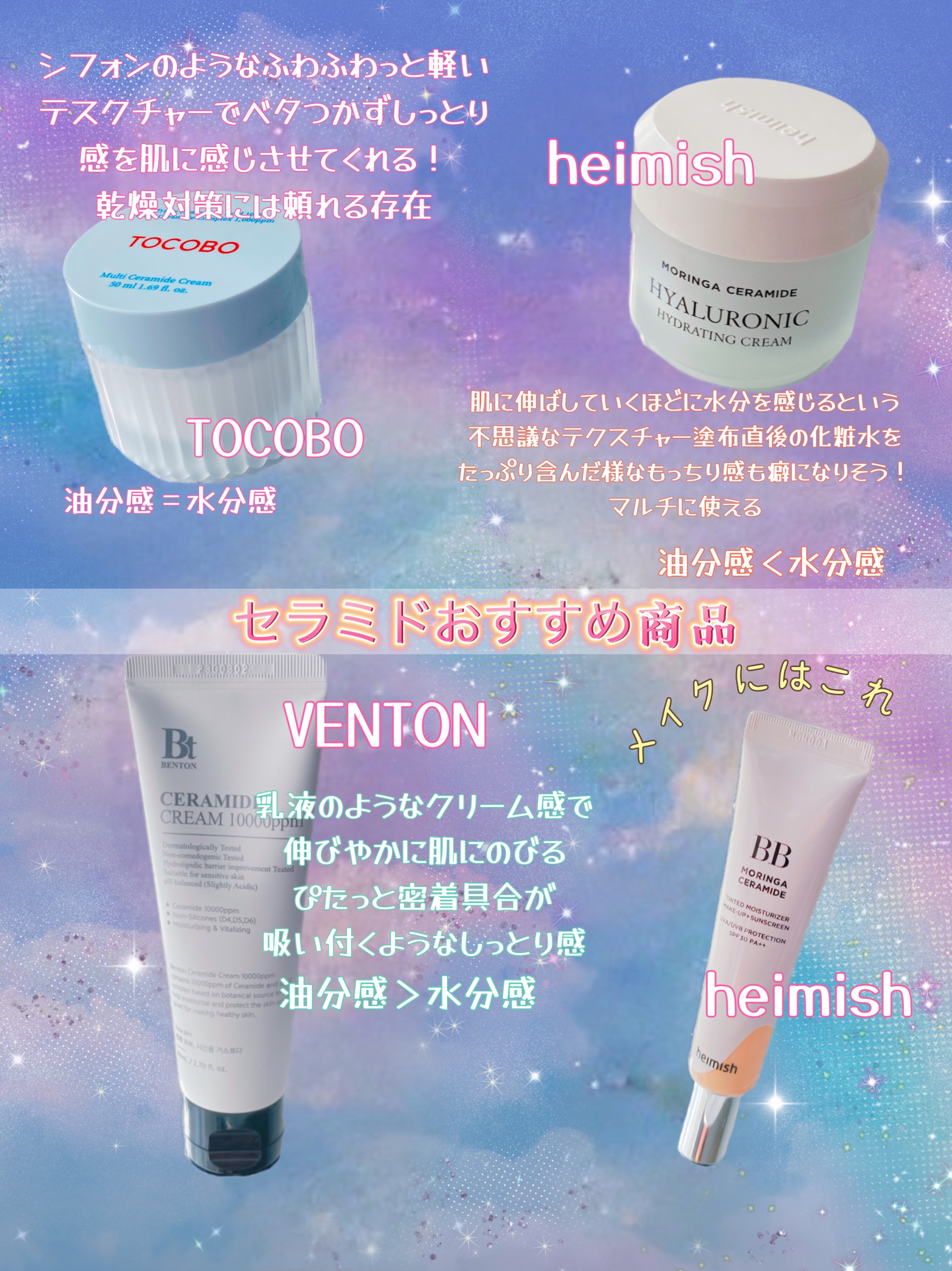 セラミドクリーム 10000ppm 80ml/BENTON/フェイスクリームを使ったクチコミ（1枚目）