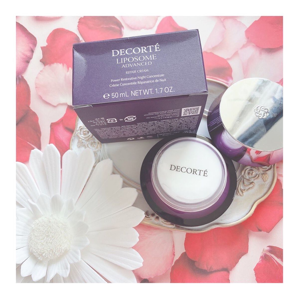 リポソーム アドバンスト　リペアクリーム/DECORTÉ/フェイスクリームを使ったクチコミ（2枚目）