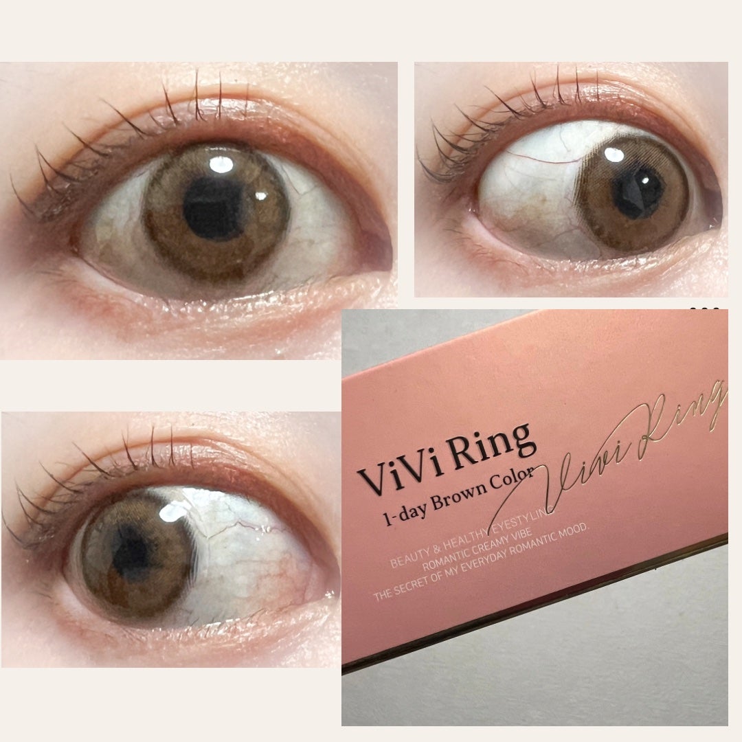 ViVi Ring 1day/OLENS/ワンデー(1DAY)カラコンを使ったクチコミ(3枚目)