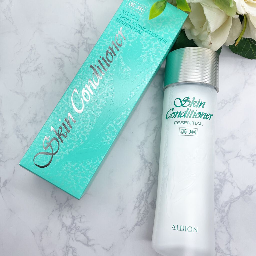 アルビオン 薬用スキンコンディショナー エッセンシャル 330ml/ALBION/化粧水を使ったクチコミ（1枚目）