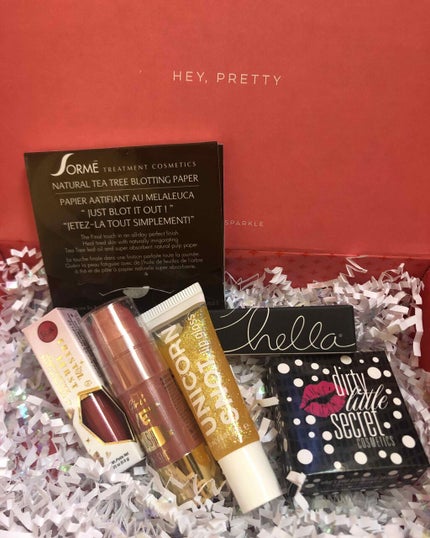 SweetSparkle マンスリーボックス/Sweet Sparkle/メイクアップキットを使ったクチコミ(1枚目)