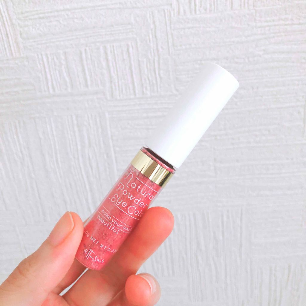 チップオン アイカラー PK1 フラミンゴピンク（限定）/ettusais/リキッドアイシャドウを使ったクチコミ（2枚目）