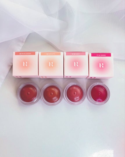 メルティングブラーリップポット/HOLIKA HOLIKA/口紅を使ったクチコミ(5枚目)