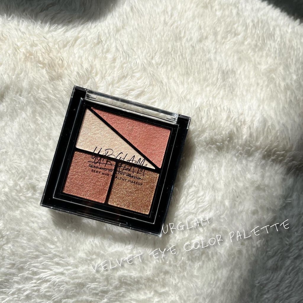 UR GLAM　VELVET EYE COLOR PALETTE/U R GLAM/アイシャドウパレットを使ったクチコミ（1枚目）