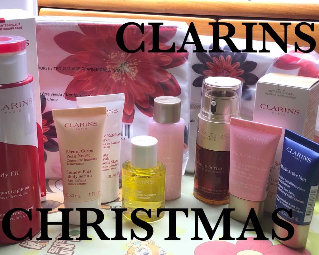 クリスマス ファンデーション コフレ/CLARINS/メイクアップキットを使ったクチコミ（1枚目）