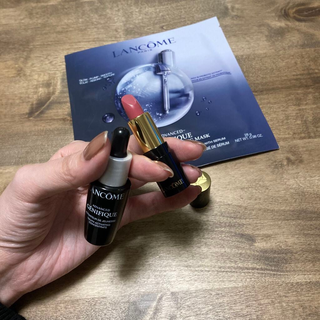 ジェニフィック アドバンスト ハイドロジェル メルティングマスク/LANCOME/シートマスク・パックを使ったクチコミ(1枚目)