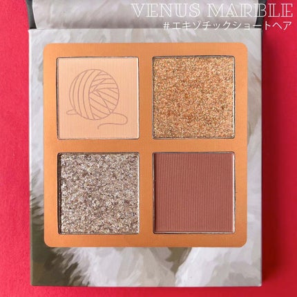 Venus Marble アイシャドウキャットシリーズ/Venus Marble/アイシャドウパレットを使ったクチコミ(5枚目)