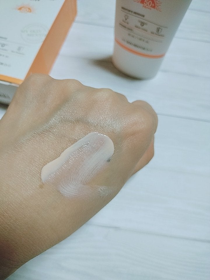 ブライトニングアップサンプラス/Dr.G/日焼け止めクリームを使ったクチコミ(3枚目)