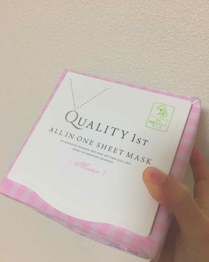 オールインワンシートマスク モイストEX/クオリティファースト/シートマスク・パックを使ったクチコミ(1枚目)