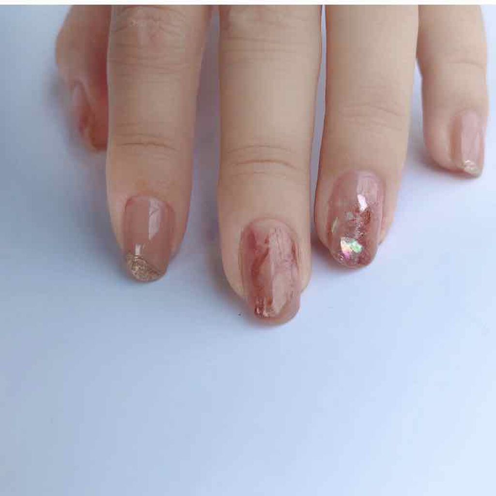 ミニネイル SV05シャイニーオリオン/パラドゥ/マニキュアを使ったクチコミ（2枚目）