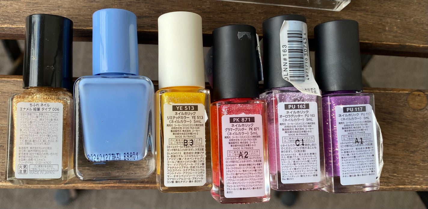 ネイル エナメル 細筆タイプ/ちふれ/マニキュアを使ったクチコミ(6枚目)