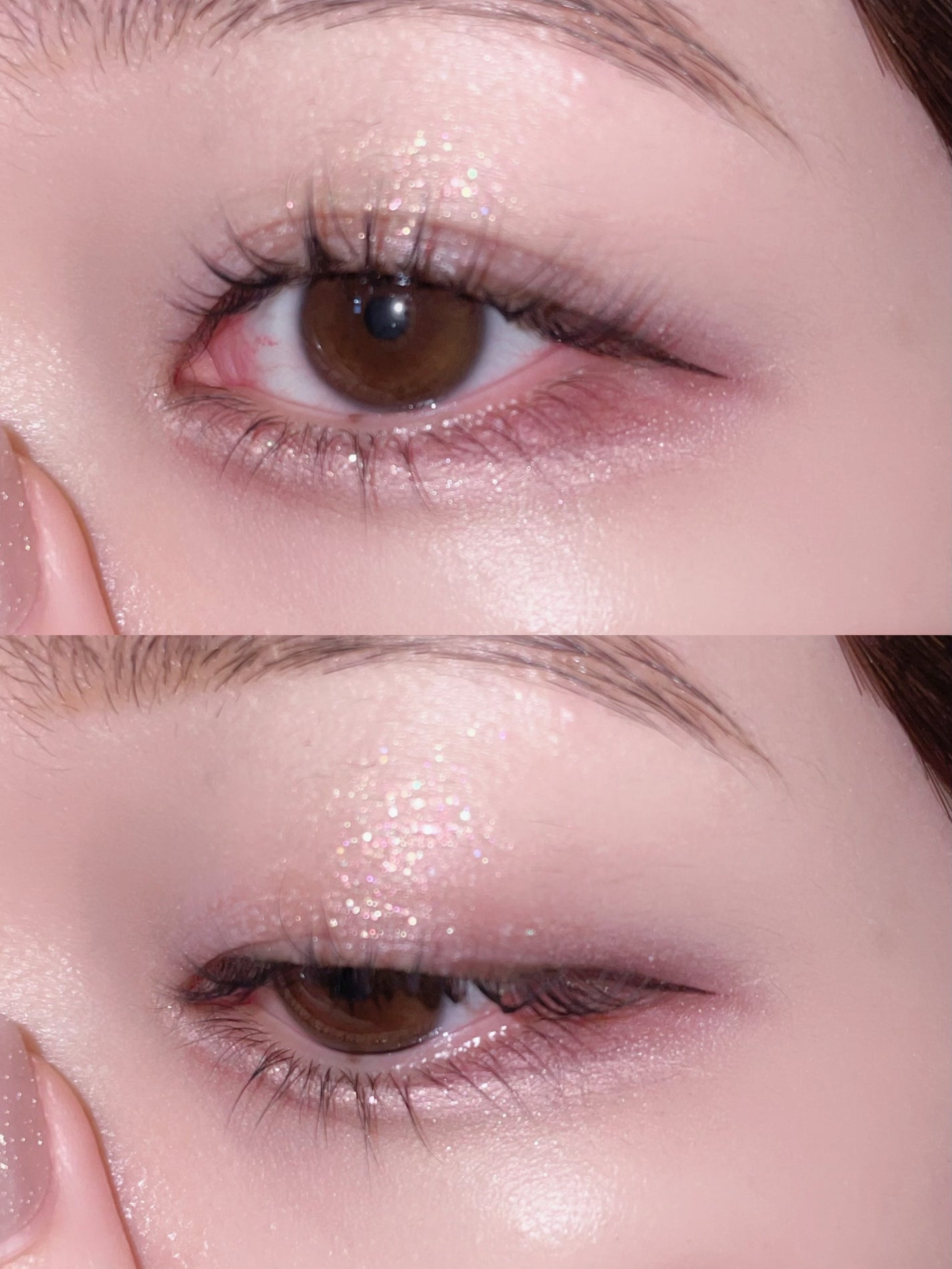グリッターアイシャドウ/Dear.A/グリッターを使ったクチコミ(5枚目)