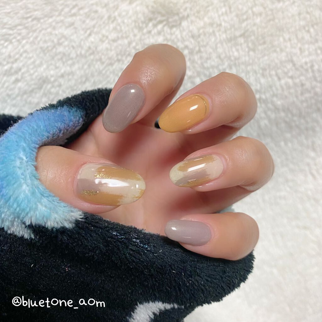 ネイルフィット ジェルネイルシール/GELATO FACTORY/ネイルシールを使ったクチコミ(3枚目)