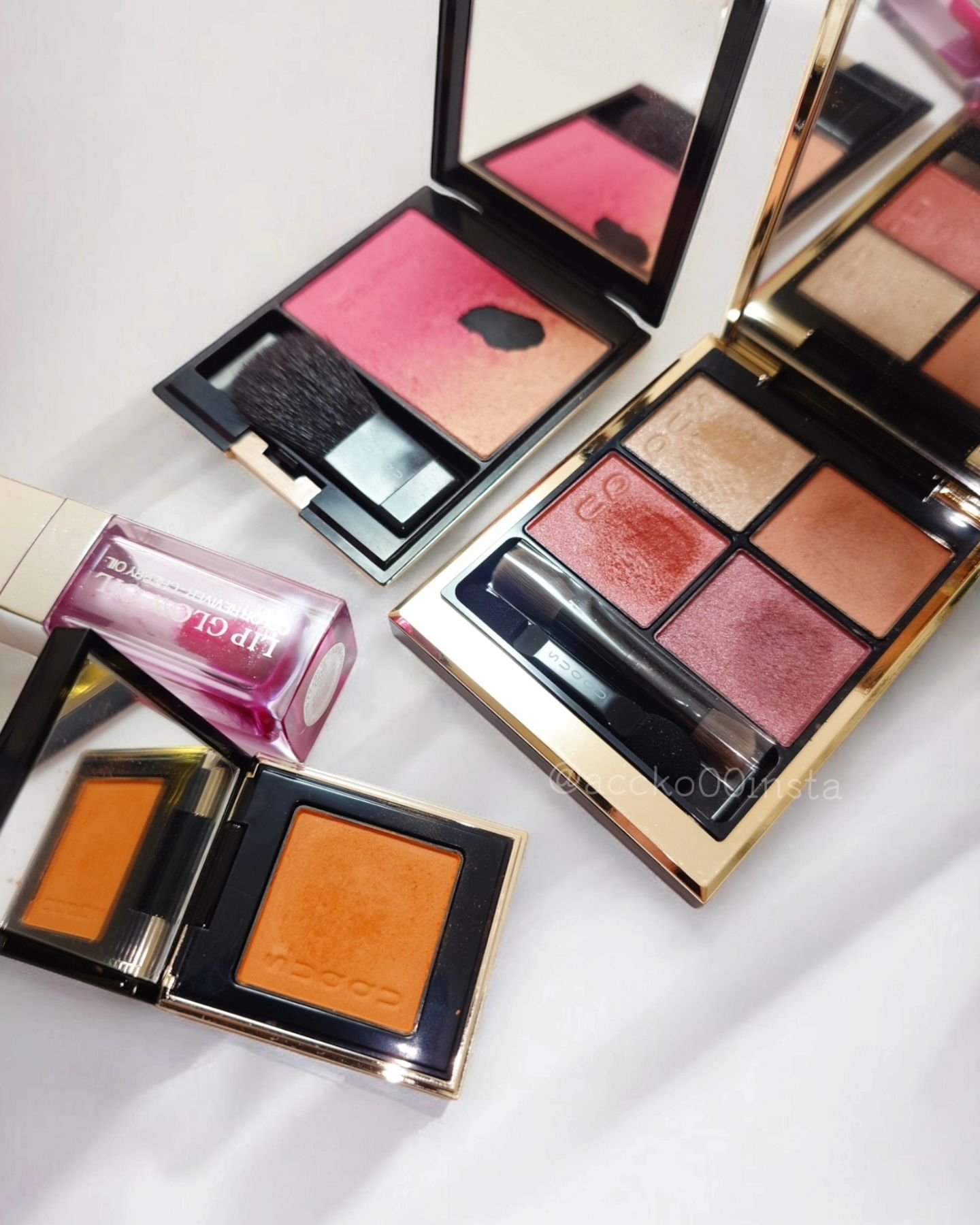 ピュア カラー ブラッシュ 126 百合紅 -YURIBENI/SUQQU/パウダーチークを使ったクチコミ（1枚目）