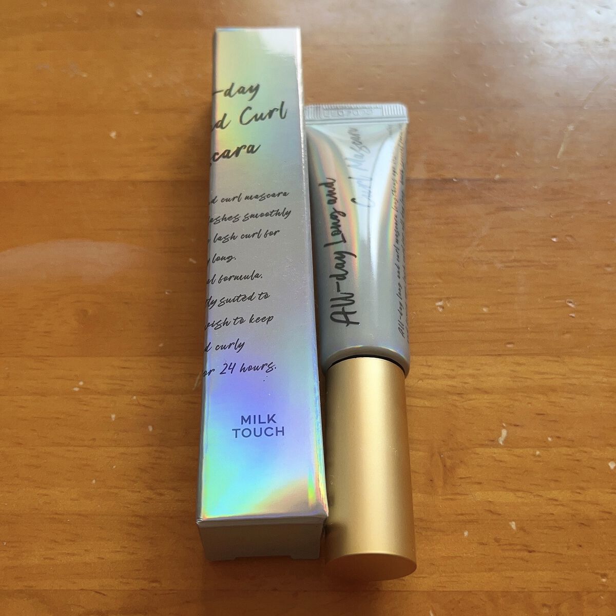 オールデイ ロング アンド カール マスカラ ダークトープ/Milk Touch/マスカラを使ったクチコミ（2枚目）