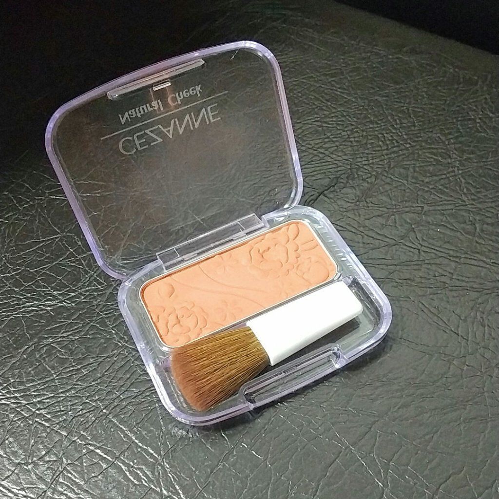 ナチュラル チークN/CEZANNE/パウダーチークを使ったクチコミ（1枚目）