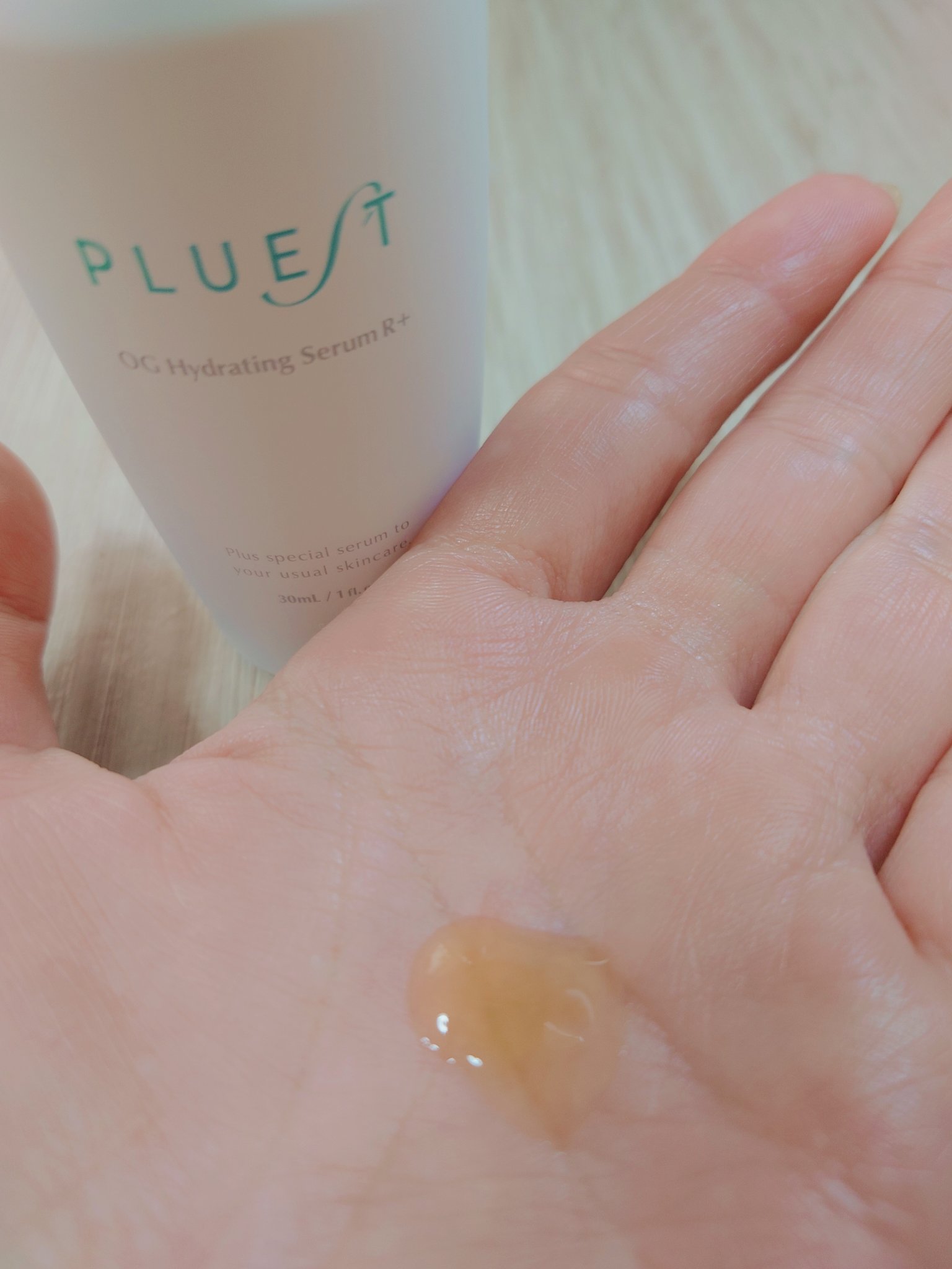 OG Hydrating Serum R+（OGハイドレーティングセラムRプラス）/PLUEST/美容液を使ったクチコミ（2枚目）