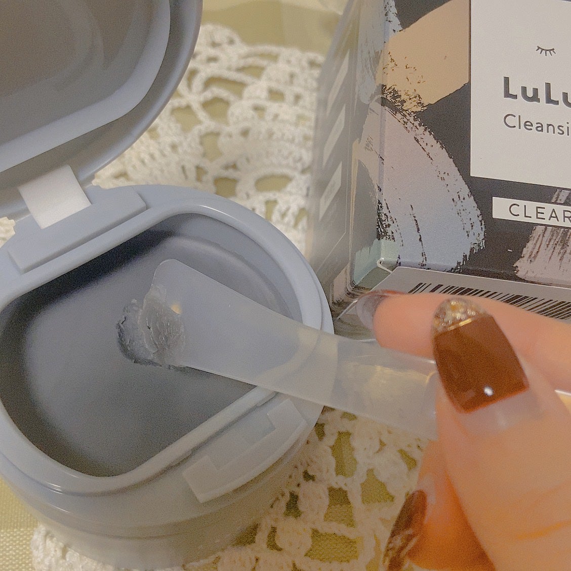 ルルルンクレンジング トーニングバーム CLEAR BLACK/ルルルン/クレンジングバームを使ったクチコミ(2枚目)
