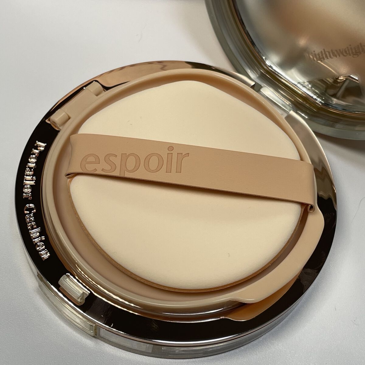 プロテーラービーグロウクッション ニュークラス/espoir/クッションファンデーションを使ったクチコミ（2枚目）