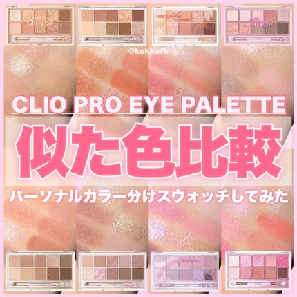 プロ アイ パレット/CLIO/アイシャドウパレットを使ったクチコミ(1枚目)